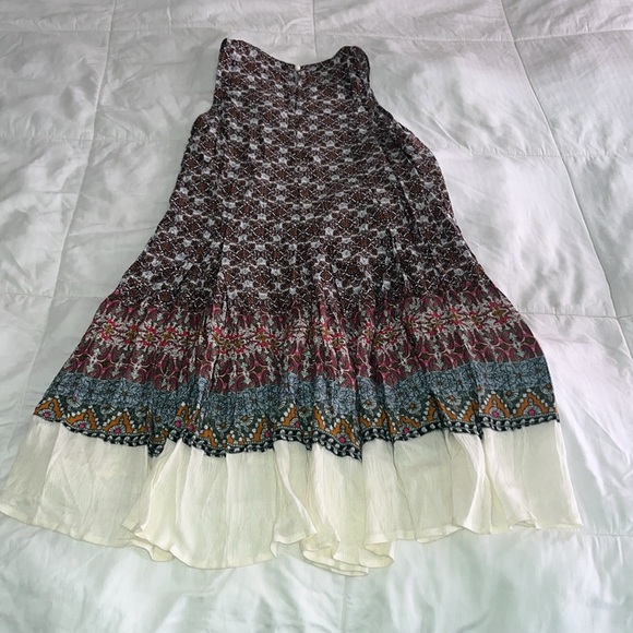 En Céme Floral Sleeveless Dress with Ruffled Hem size M NWT - Picture 4 of 4